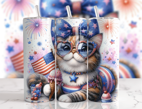 3D Cat Animal 20oz Tumbler Wrap Png Graphics and Crafts Review