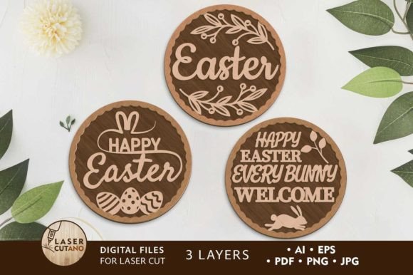 Easter Panels Set, Layered Decor File Review