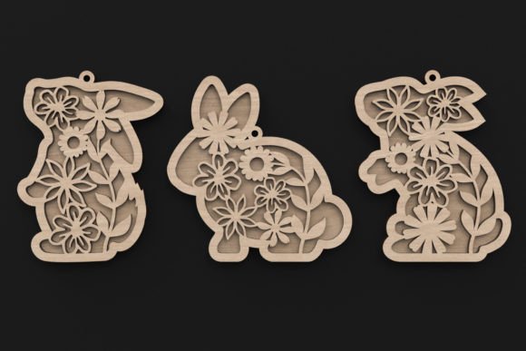 Laser Cut Easter Bunny Svg Files for Spring Amp Laser Cutting