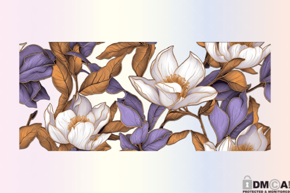Metallic Magnolia 16 Oz Libbey Wrap PNG Graphics and Print Templates Review