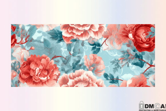 Retro Boho Rose 16Oz Libbey Wrap PNG Graphics and Print Templates Review