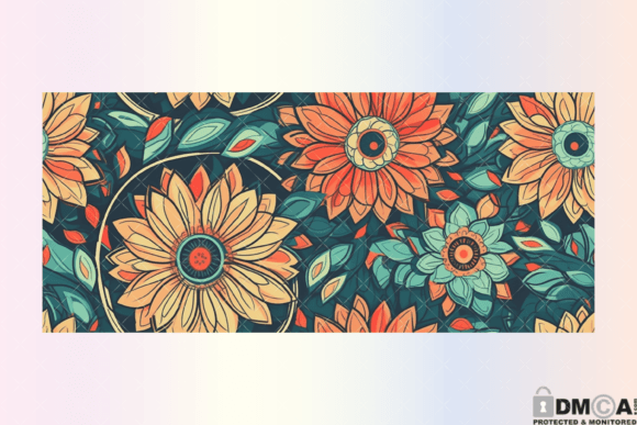 Tropical Floral 16 Oz Libbey Wrap PNG Graphics and Print Templates Review